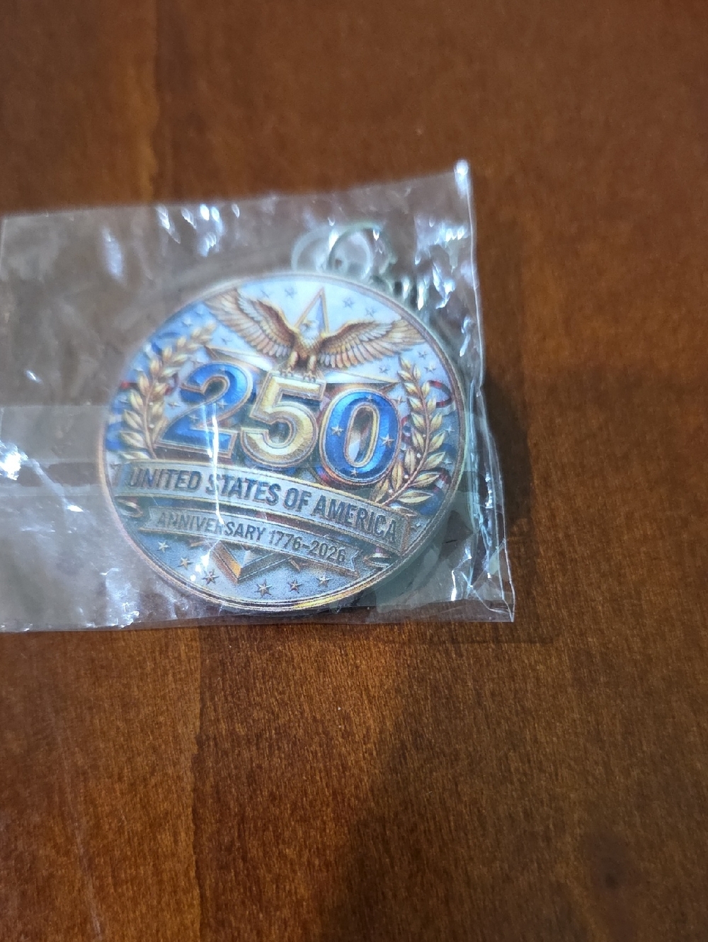 250th Anniversary Key Ring